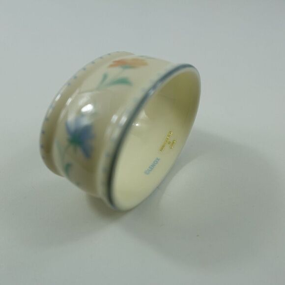 Lenox Porcelain Provencal Garde Set of 4 Napkin Rings * - Picture 4 of 9